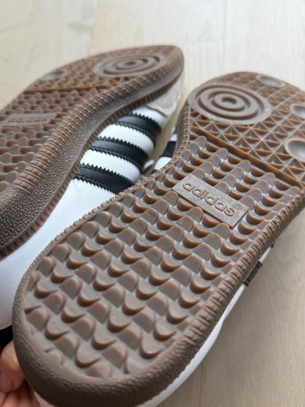 Adidas Samba OG Sneakers in White/Black - M5.5 / 7W - Picture 8 of 16